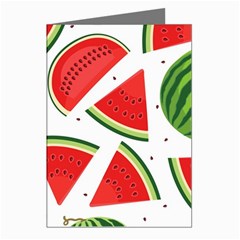 Watermelon Cuties White Greeting Cards (pkg Of 8) by ConteMonfrey