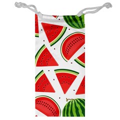 Watermelon Cuties White Jewelry Bag by ConteMonfrey