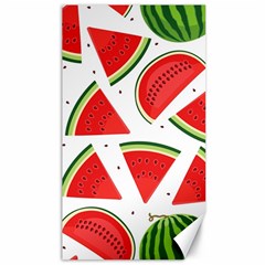 Watermelon Cuties White Canvas 40  X 72 