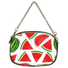 Watermelon Cuties White Chain Purse (one Side) by ConteMonfrey