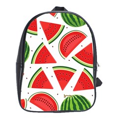 Watermelon Cuties White School Bag (large) by ConteMonfrey