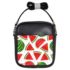 Watermelon Cuties White Girls Sling Bag by ConteMonfrey