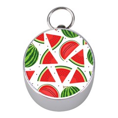 Watermelon Cuties White Mini Silver Compasses by ConteMonfrey