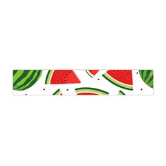 Watermelon Cuties White Flano Scarf (mini) by ConteMonfrey