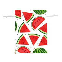 Watermelon Cuties White Lightweight Drawstring Pouch (s) by ConteMonfrey