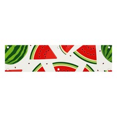 Watermelon Cuties White Banner And Sign 4  X 1  by ConteMonfrey