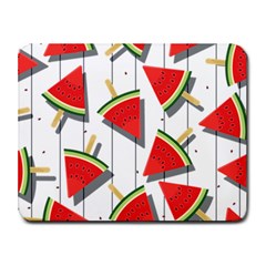 Watermelon Popsicle   Small Mousepad by ConteMonfrey