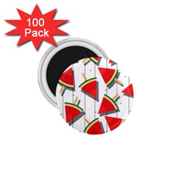 Watermelon Popsicle   1 75  Magnets (100 Pack)  by ConteMonfrey