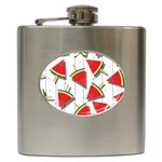 Watermelon Popsicle   Hip Flask (6 oz) Front