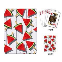 Watermelon Popsicle   Playing Cards Single Design (rectangle) by ConteMonfrey