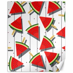 Watermelon Popsicle   Canvas 16  X 20  by ConteMonfrey