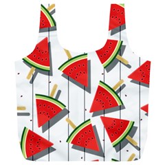 Watermelon Popsicle   Full Print Recycle Bag (xl) by ConteMonfrey