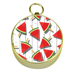 Watermelon Popsicle   Gold Compasses by ConteMonfrey