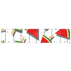 Watermelon Popsicle   Small Flano Scarf by ConteMonfrey