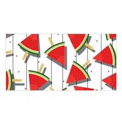 Watermelon Popsicle   Satin Shawl 45  X 80  by ConteMonfrey