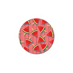 Red Watermelon Popsicle Golf Ball Marker by ConteMonfrey