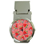 Red Watermelon Popsicle Money Clip Watches Front