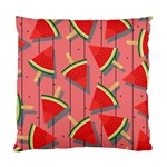 Red Watermelon Popsicle Standard Cushion Case (One Side) Front