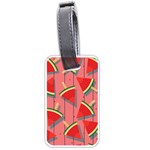 Red Watermelon Popsicle Luggage Tag (one side) Front