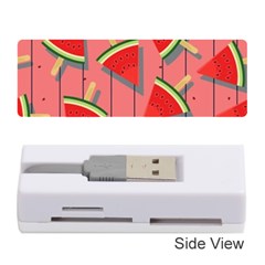 Red Watermelon Popsicle Memory Card Reader (stick) by ConteMonfrey