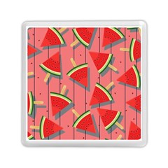 Red Watermelon Popsicle Memory Card Reader (square) by ConteMonfrey