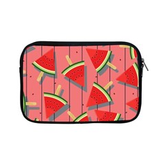 Red Watermelon Popsicle Apple Ipad Mini Zipper Cases by ConteMonfrey