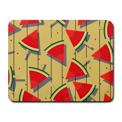 Pastel Watermelon Popsicle Small Mousepad by ConteMonfrey