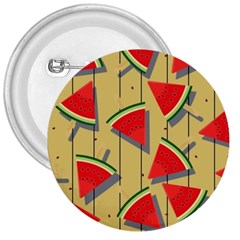 Pastel Watermelon Popsicle 3  Buttons by ConteMonfrey