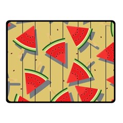 Pastel Watermelon Popsicle Fleece Blanket (small) by ConteMonfrey