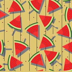 Pastel Watermelon Popsicle Play Mat (square) by ConteMonfrey