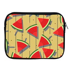 Pastel Watermelon Popsicle Apple Ipad 2/3/4 Zipper Cases by ConteMonfrey