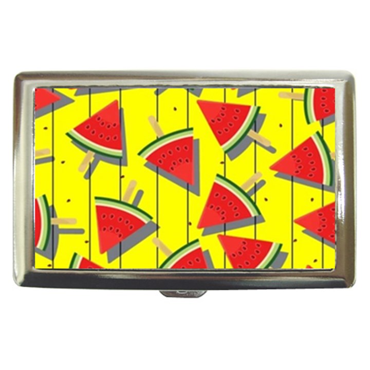 Yellow Watermelon Popsicle  Cigarette Money Case