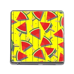 Yellow Watermelon Popsicle  Memory Card Reader (square 5 Slot) by ConteMonfrey