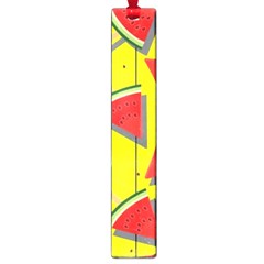 Yellow Watermelon Popsicle  Large Book Marks by ConteMonfrey