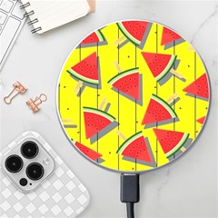 Yellow Watermelon Popsicle  Wireless Charger by ConteMonfrey