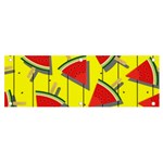 Yellow Watermelon Popsicle  Banner and Sign 6  x 2  Front