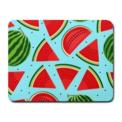 Blue Watermelon Small Mousepad by ConteMonfrey