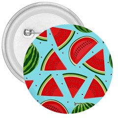 Blue Watermelon 3  Buttons by ConteMonfrey