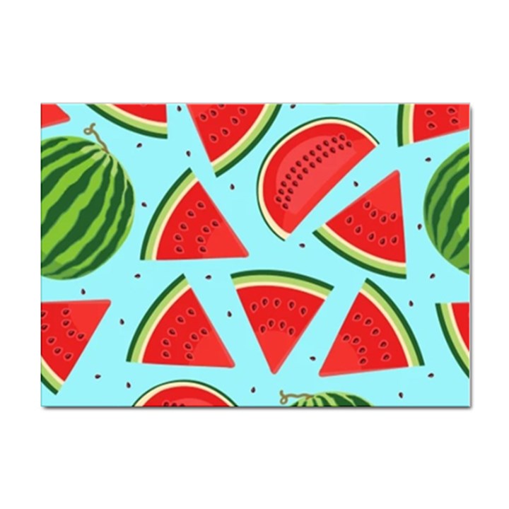 Blue Watermelon Sticker A4 (10 pack)