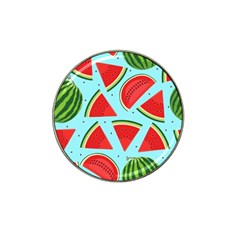 Blue Watermelon Hat Clip Ball Marker (4 Pack) by ConteMonfrey