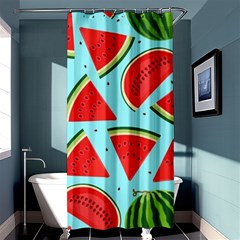 Blue Watermelon Shower Curtain 36  X 72  (stall)  by ConteMonfrey