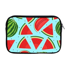 Blue Watermelon Apple Macbook Pro 17  Zipper Case by ConteMonfrey