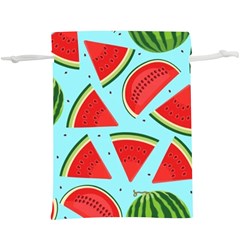 Blue Watermelon  Lightweight Drawstring Pouch (xl) by ConteMonfrey