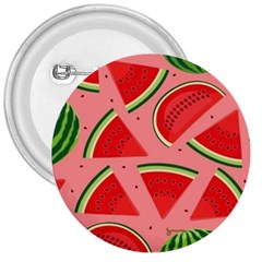 Red Watermelon  3  Buttons by ConteMonfrey