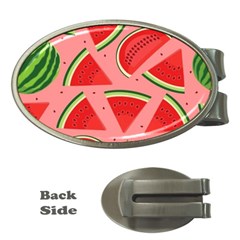 Red Watermelon  Money Clips (oval)  by ConteMonfrey