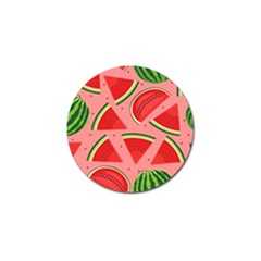 Red Watermelon  Golf Ball Marker by ConteMonfrey