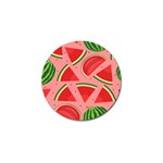 Red Watermelon  Golf Ball Marker (10 pack) Front