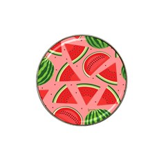 Red Watermelon  Hat Clip Ball Marker (4 Pack) by ConteMonfrey