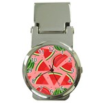 Red Watermelon  Money Clip Watches Front