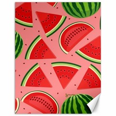 Red Watermelon  Canvas 12  X 16  by ConteMonfrey